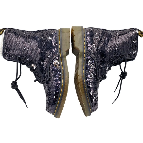 Dr. Martens 1460 Pascal Sequin Boots - Picture 8 of 13